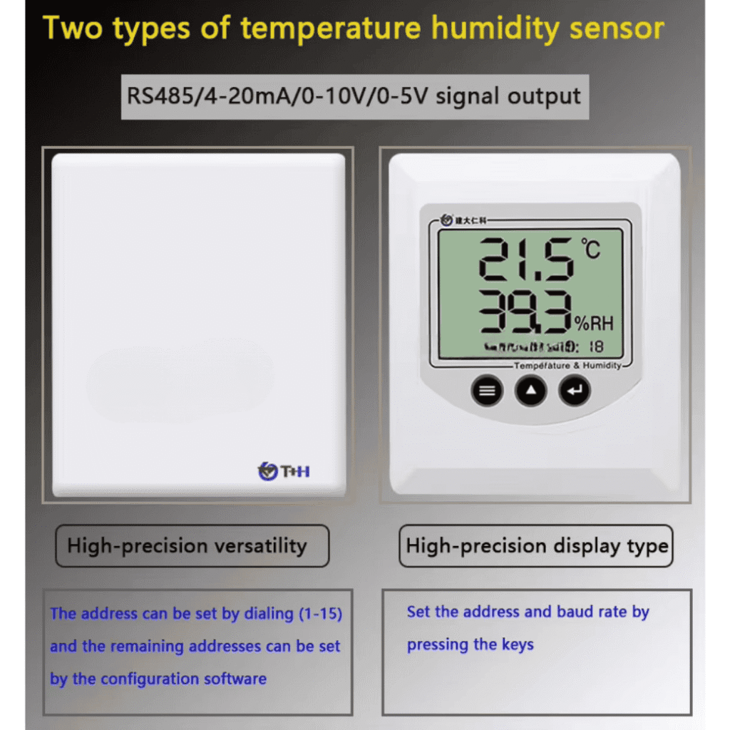 Wall Mount EE10 Temperature Humidity Sensor