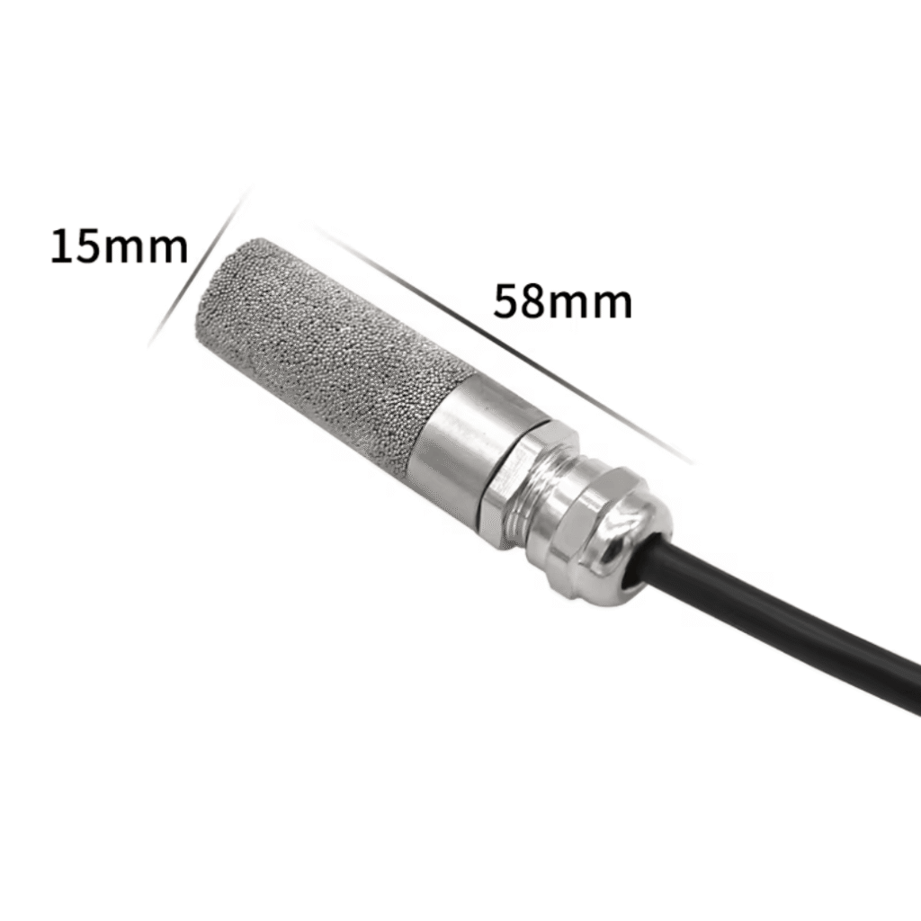 Water Proof Temperature Humidity Transmitter Probe RS485 Output Metal Mesh