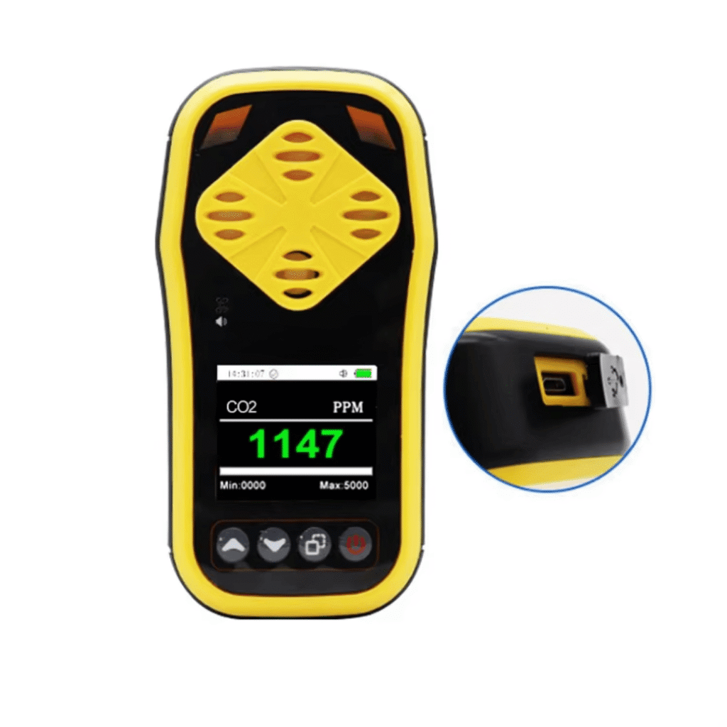Handheld Carbon Dioxide CO2 Gas Meter 0-5000 ppm
