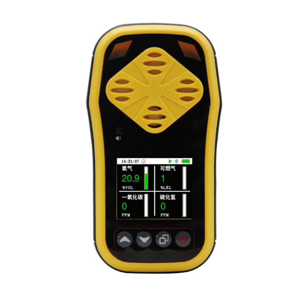 Handheld Wireless Gas Analyzer Ch4 O2 H2s Co Gas