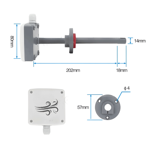 Duct Air Flow Sensor - Image 4