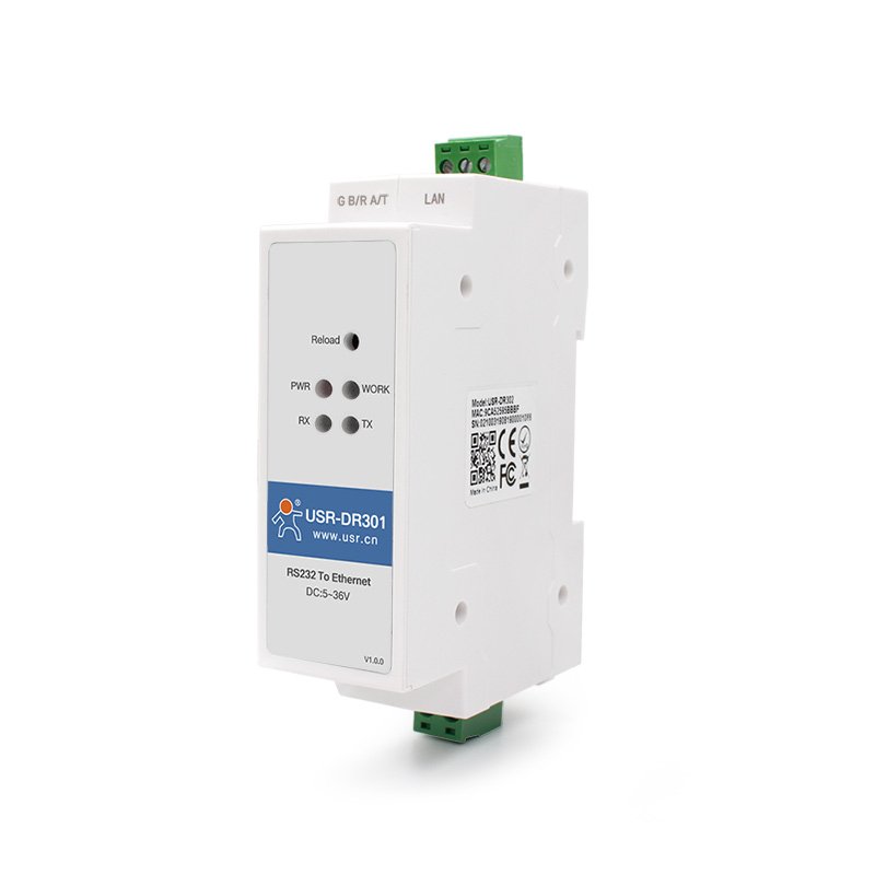 din-rail-rs232-to-ethernet-converters-with-modbus-support-usr-dr301