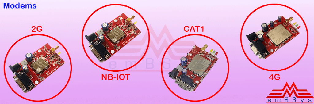 2G 4G 5G NbIoT GSM CAT1 LTE Modems we make