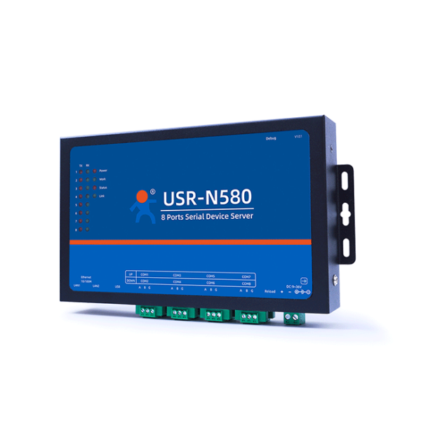 8 port RS485 to Ethernet Converter USR-N580 - Image 3