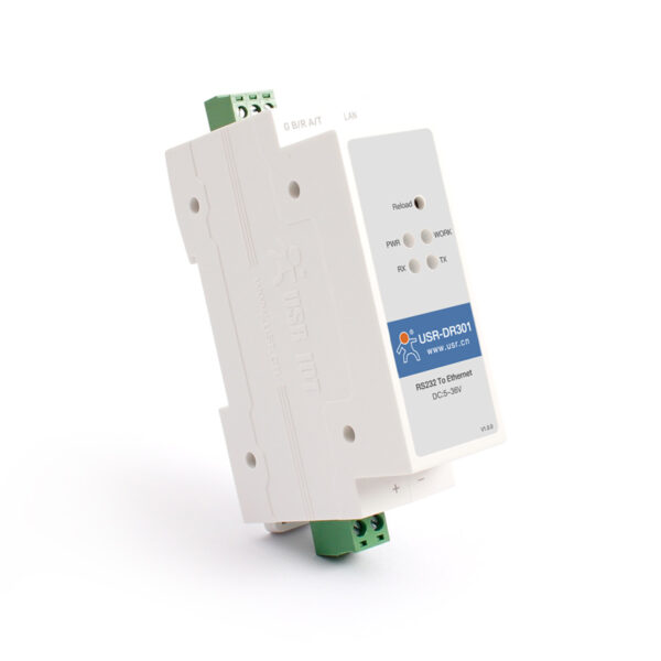 Din Rail RS232 to Ethernet Converters with Modbus Support USR-DR301 - Image 4