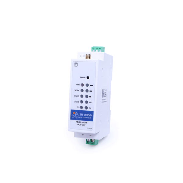 DIN Rail RS485 to 4G LTE Converter USR-DR504 - Image 3