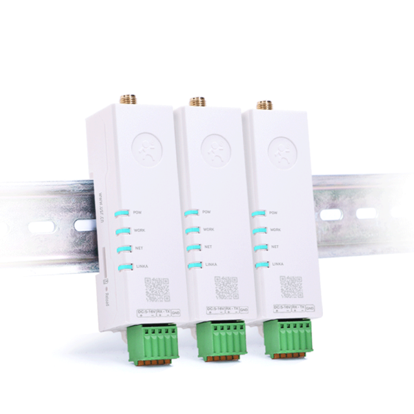 Low cost RS232 to 4G Converter DIN Rail Mount USR-DR154 - Image 2
