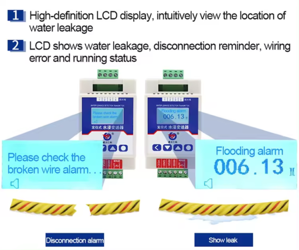 Water Leak Location Sensor RS485 Output - Image 5