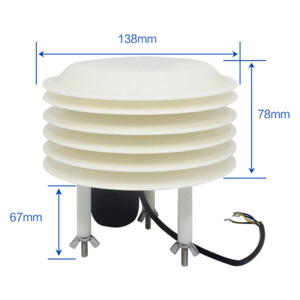 Outdoor Sensor for Temperature-Humidity-Light-Pressure RS485 Output - Image 2