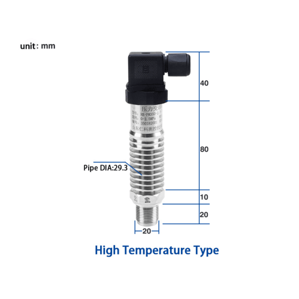 High Temperature Industrial Pressure Sensor - Image 2