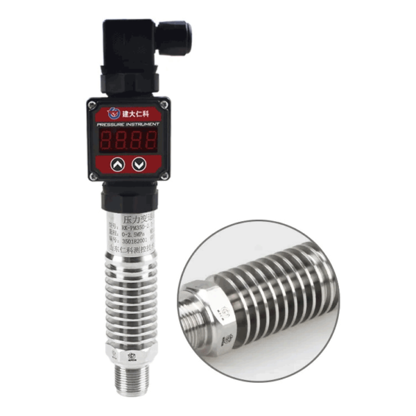 Pressure Sensor With Display High Temperature Operation