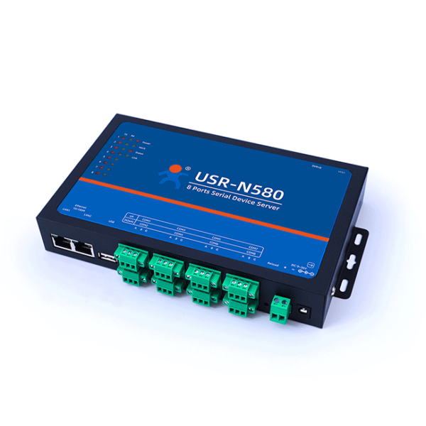 8 port RS485 to Ethernet Converter USR-N580 - Image 2