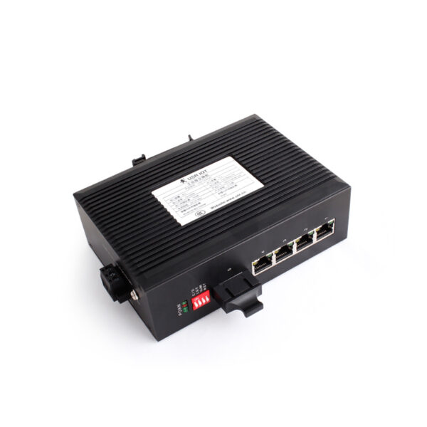 Industrial Unmanaged Fiber Network Switch 4 Port USR-SDR041 - Image 2
