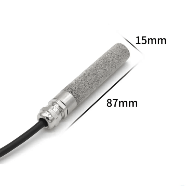 Water Proof Temperature Humidity Transmitter Probe RS485 Output Metal Mesh - Image 2
