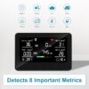 Smart 8in1 Air Quality Monitor for CO, CO2, Pollen, PM2.5, PM1.0, TVOC, Temperature, Humidity with RS485 & WiFi EPT02+ - Image 3
