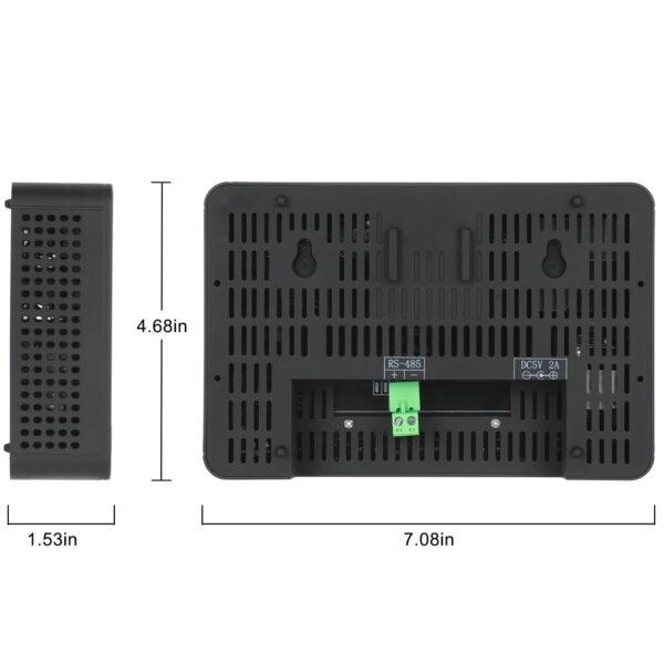 Smart 8in1 Air Quality Monitor for CO, CO2, Pollen, PM2.5, PM1.0, TVOC, Temperature, Humidity with RS485 & WiFi EPT02+ - Image 2