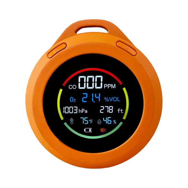 Mini Portable Oxygen and CO Monitor with Altitude, Pressure, Temperature, Humidity EPT08 - Image 2