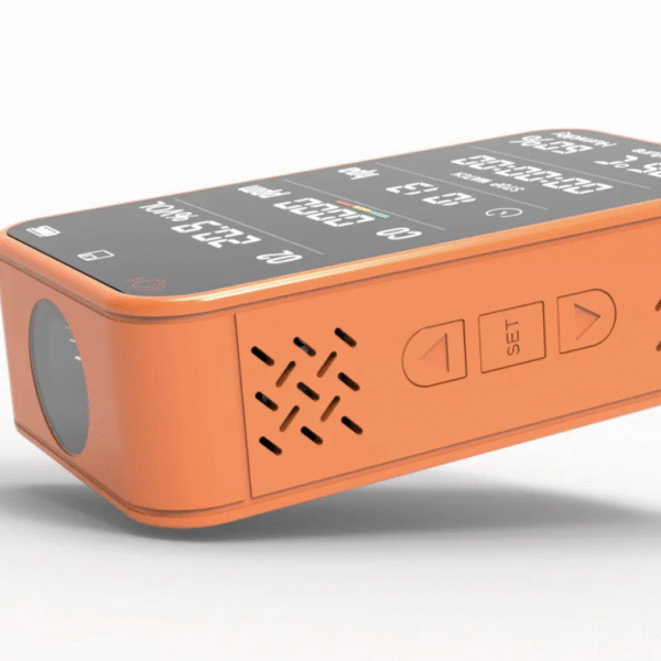 Handy Portable Ambient Air Quality Monitor for CO O2 Pressure Temperature Humidity with Flash Light EPT09-A - Image 4