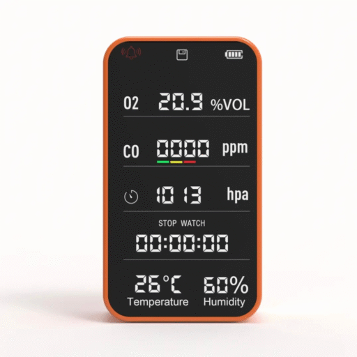 Portable O2 CO CO2 Ambient Monitor EPT09-B