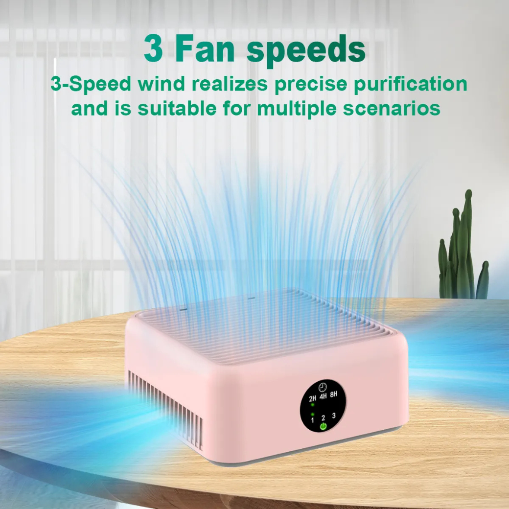 Desktop Air Purifier 3 Stage 3 Speeds Low Noise EPA33 - Image 2
